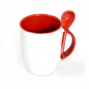 Spoon Mug Red